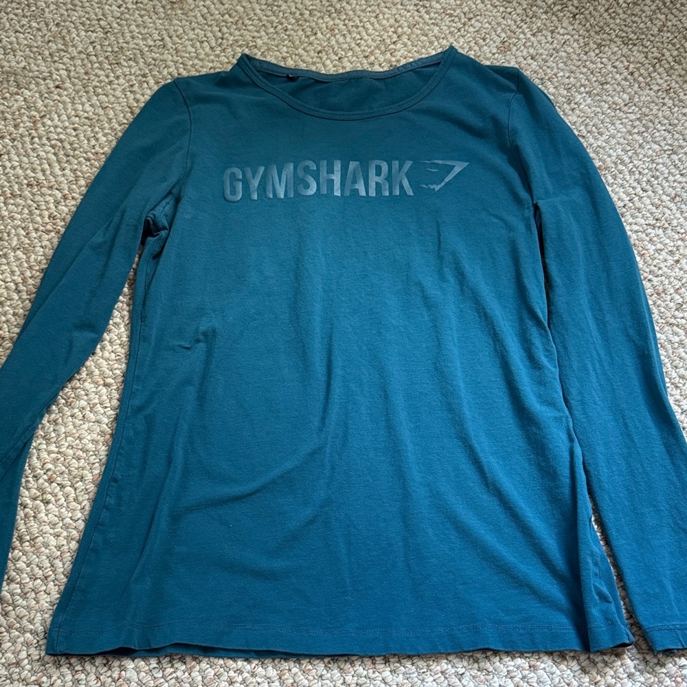 Gymshark Women’s Blue Long Sleeve Top Size Small